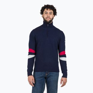 Sweter Herren Rossignol Signature Hz Knit dark navy