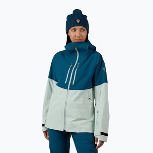 Damen-Skijacke Rossignol Rallybird deep lake