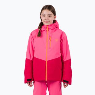 Skijacke Kinder Rossignol Wispile ruby red