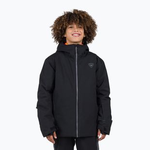 Kinder-Skijacke Rossignol Strawpile Jr black