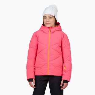 Skijacke Kinder Rossignol Girl Staci tea rose