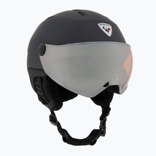 Skihelm Rossignol Fit Visor Impacts strato/orange silver