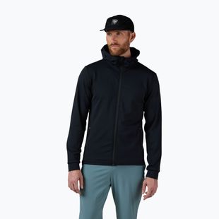 Fleecejacke für Herren Rossignol Mid Layer Stretch Hoodie black
