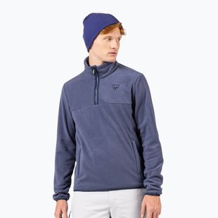 Herren-Fleecejacke Rossignol Strawpile Fleece Hz True Night Blue