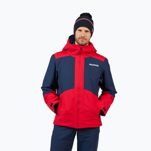 Herren-Skijacke Rossignol Rochrun Insulated sports red