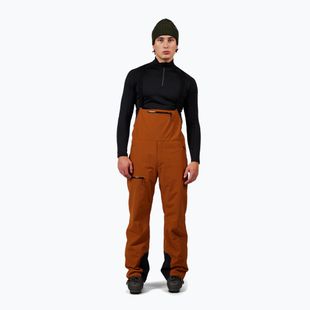 Herren-Skihose Rossignol Outerlimits Insulated Bib deep caramel