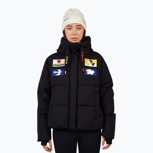 Damen-Skijacke Rossignol JCC Allsnow Down black