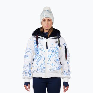 Damen-Winterjacke Rossignol JCC yeti-rev snow angel artic print