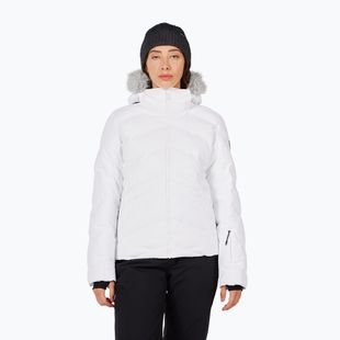 Damen-Skijacke Rossignol Staci Insulated white