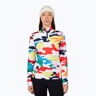 Damen-Sweatshirt Rossignol JCC Booster Half Zip jcc camo print