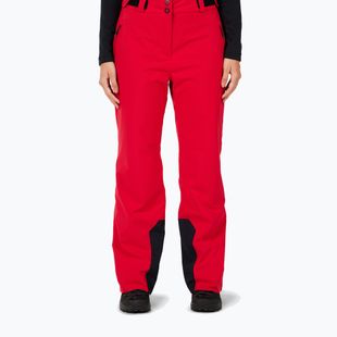 Damen-Skihose Rossignol Strawpile Insulated ruby red