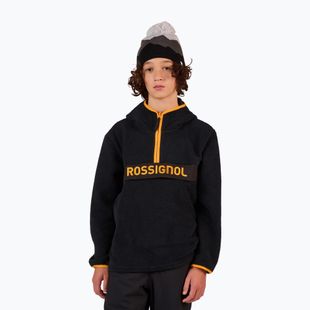 Kinder-Sweatshirt Rossignol Alltrack Anorak Fleece black