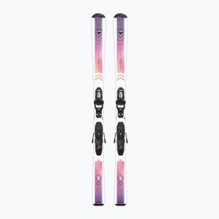 Kinder-Ski Rossignol Diva Jr 100-140 + Bindungen Kid 4 GW