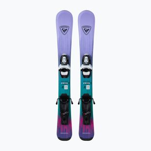 Kinder-Alpinski mit Bindung Rossignol Soul Kid Pre-Drilled+Team 4 GW