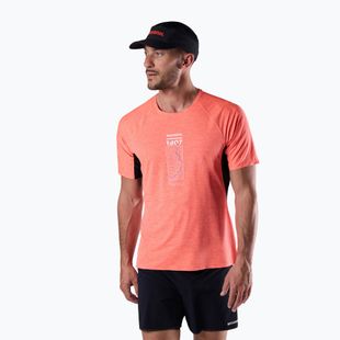 Herren-Laufshirt Rossignol Sapa Ultra Tee neon red