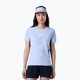 Damen-Laufshirt Rossignol Sapa Ultra Tee blue aura