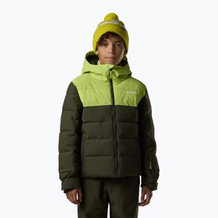 Kinder-Skijacke Rossignol Siz Quiled olive shadow