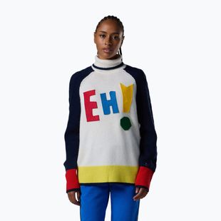 Damenpullover Rossignol JCC Graphic Turtle Neck white
