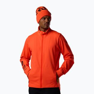 Herrenpullover Rossignol Hero Stretch Fleece neon red