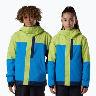 Kinder-Skijacke Rossignol Wispile Insulated wild lime