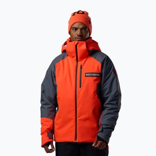 Herren-Skijacke Rossignol Hero Insulated neon red