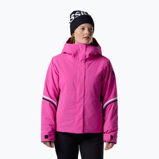 Damen-Skijacke Rossignol Strawpile Insulated electric fuchsia
