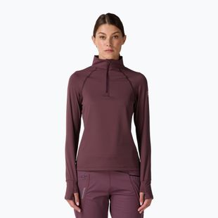 Damen-Funktionssweatshirt Rossignol Half Zip First Layer huckleberry