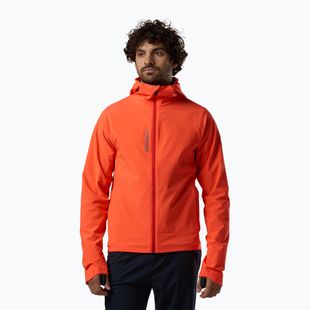 Skitourenjacke Herren Rossignol Venon Wind Hoodie neon red
