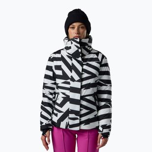 Damen-Skijacke Rossignol Snowblaze Down resort bold lines black