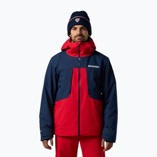 Herren-Skijacke Rossignol Velika Insulated sports red/dark navy
