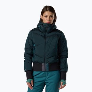 Damen-Skijacke Rossignol Snowblaze Down Bomber transformative teal