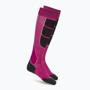 Damen Skisocken Rossignol Intermediate Eelectric fuchsia