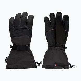 Herren Skihandschuhe Rossignol Leather Mix black