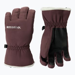 Damen-Skihandschuhe Rossignol Perfy G huckleberry
