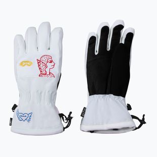 Damen-Skihandschuhe Rossignol JCC R-Shell Dry white