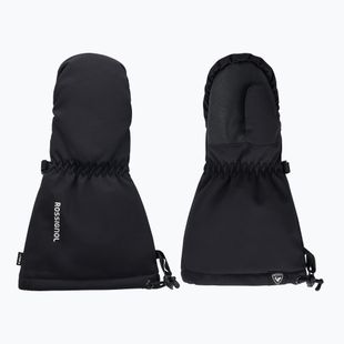 Kinder Skihandschuhe Rossignol Mittens R-Shell Dry black