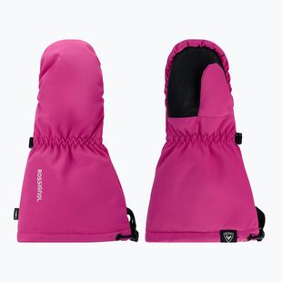 Kinder Skihandschuhe Rossignol Mittens R-Shell Dry electric fuchsia