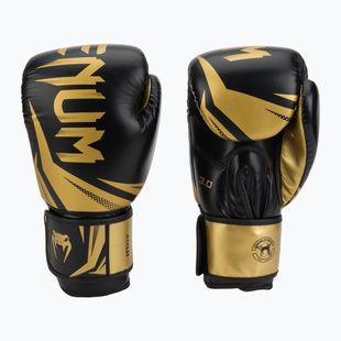 Venum Challenger 3.0 Herren Boxhandschuhe schwarz und gold VENUM-03525