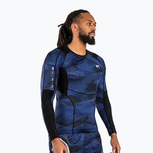 Herren Venum Electron 3.0 Rashguard navy Longsleeve