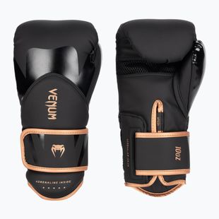 Venum Challenger 4.0 schwarz/bronze Herren Boxhandschuhe