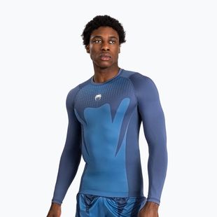 Trainings Longsleeve Herren Venum Attack Rashguard navy blue