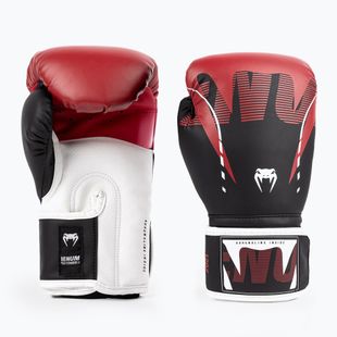 Venum Adrenaline Boxhandschuhe schwarz/rot