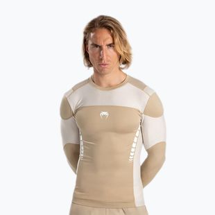 Trainings Longsleeve Herren Venum Tempest Rashguard beige/sand