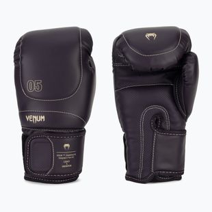 Herren Venum Impact Evo Boxhandschuhe tief lila