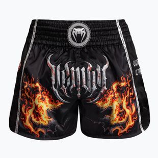 Trainingsshorts Herren Venum Gladiator 5.0 Muay Thai Shorts black/neon orange
