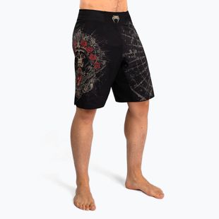 Trainingsshorts Herren Venum Santa Muerte 5.0 Men’S Fight Shorts deep black/gold