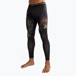 Trainingsleggings Herren Venum Santa Muerte 5.0 Men’s Spats deep black/gold