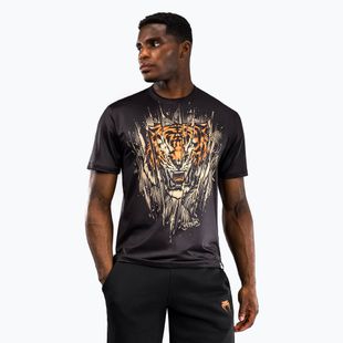 Trainingsshirt Herren Venum Tiger Men'S Dry Tech T-Shirt black/neon orange