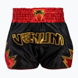 Venum Inferno Muay Thai Herren Trainingsshorts schwarz/gold/rot