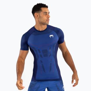 Rashguard Herren Venum Technical 3.0 Short Sleeve Rashguard night blue
